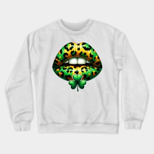 St Patrick Lips Crewneck Sweatshirt